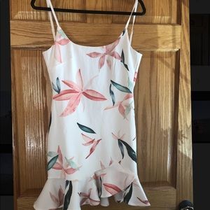 Selfie Leslie floral print dress